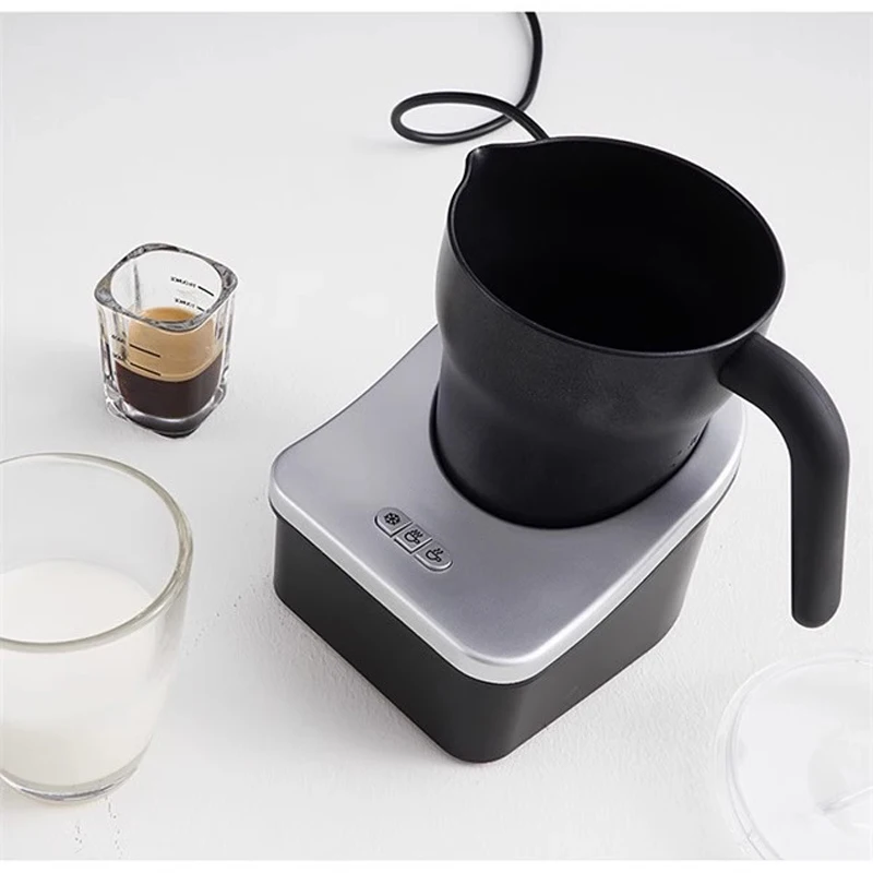 Electric milk frother for household small coffee milk frother hot and cold commercial fully automatic milk cap machine 6