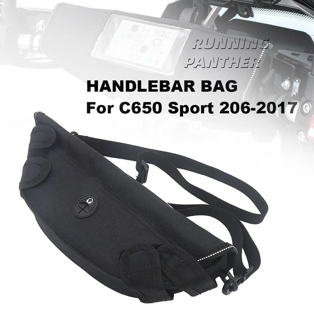 

Universal Motorcycle Handlebars Phone CPS Navigation Package Storage Bag Holder Screen Phone GS For BMW C650 Sport 2016 2017