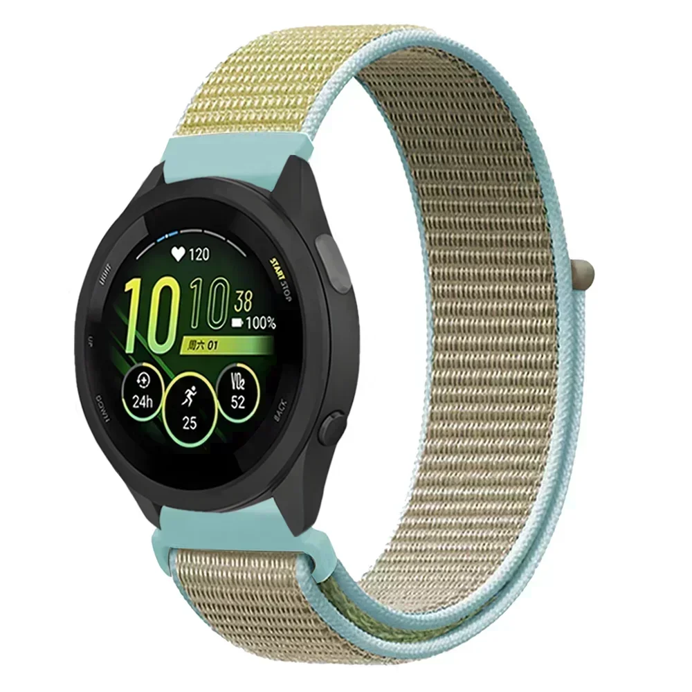 Sport Nylon Loop Band, Breathable and Adjustable, 20mm/22mm