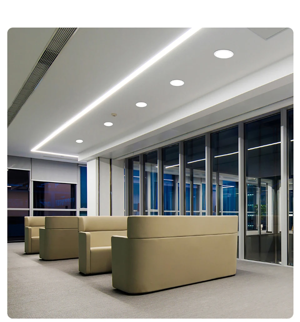 10pcs/lot LED Downlight AC110V AC220V 6W-24W Recessed Round Panel Light Spotlight Indoor Lighting led spotlight led downlight led ceiling light