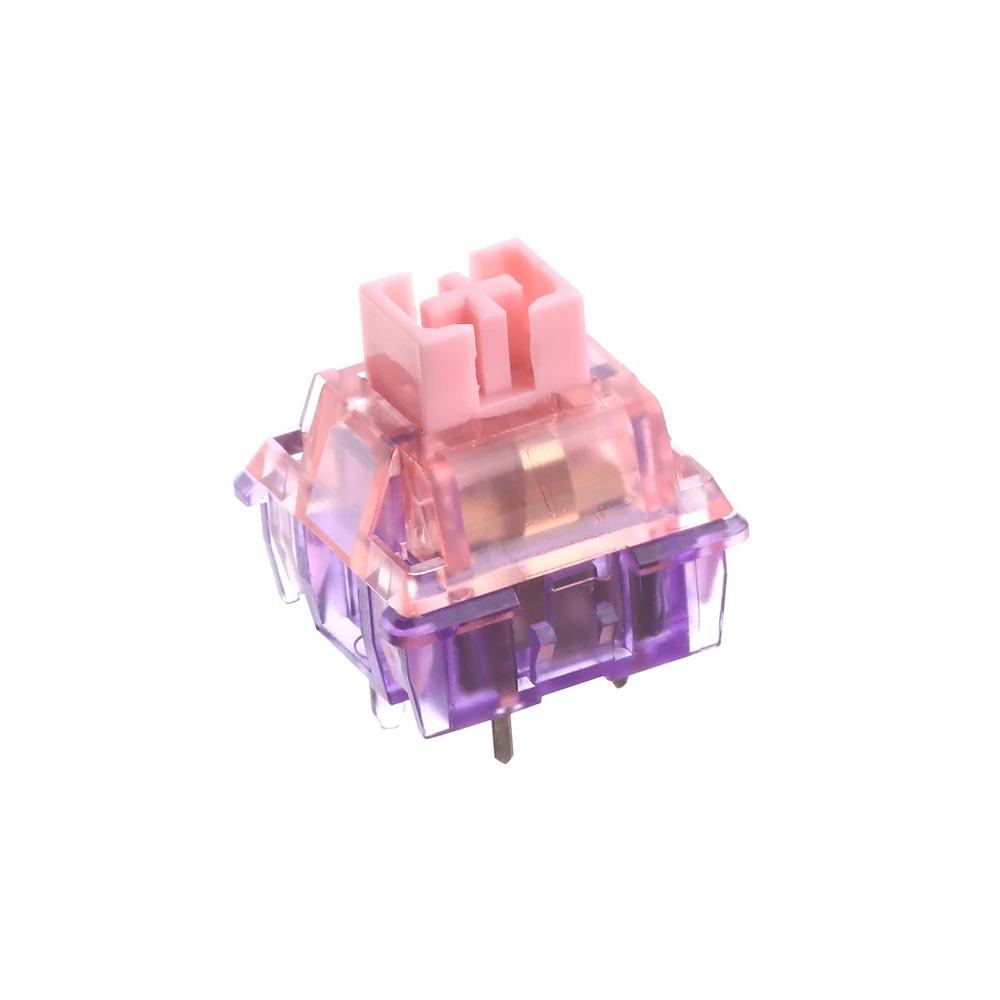 Fábrica Lubed Switch POM Stem Dupla Primavera PC Habitação Teclado Mecânico