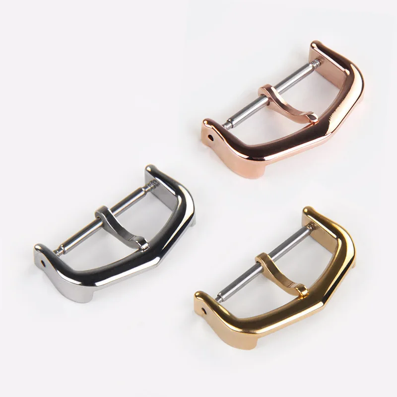 

316L Stainless Steel Watch Buckle For Cartier Watch Replacement Clasp Gold Silver Rose 12mm 14mm 16mm 18mm