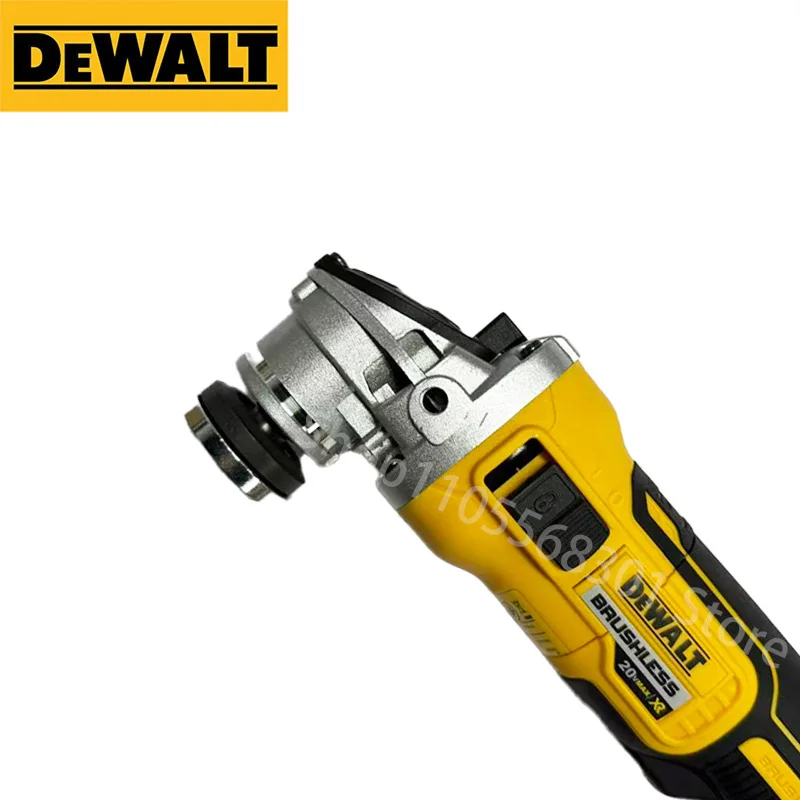 DEWALT DCG405NT 18V 최대 브러시리스 앵글 샌더, 125mm 슬림 헤드, 8500 RPM 네이키드 툴, 금속 절단, 석재 연마 및 목공용
