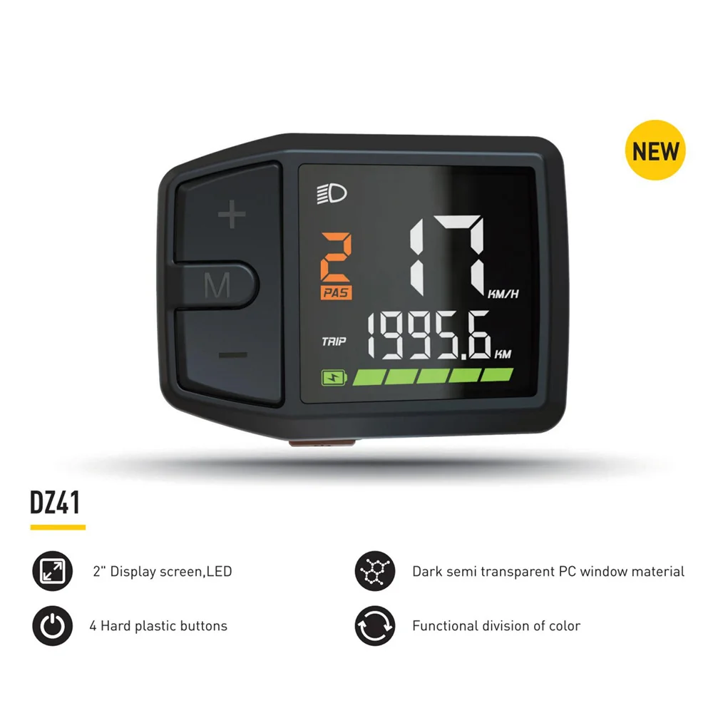 바팡 미드 드라이브 모터 BBS01 BBS02 BBSHD M500 M600 G510 M620용 전기자전거 DZ41 디스플레이 LCD UART