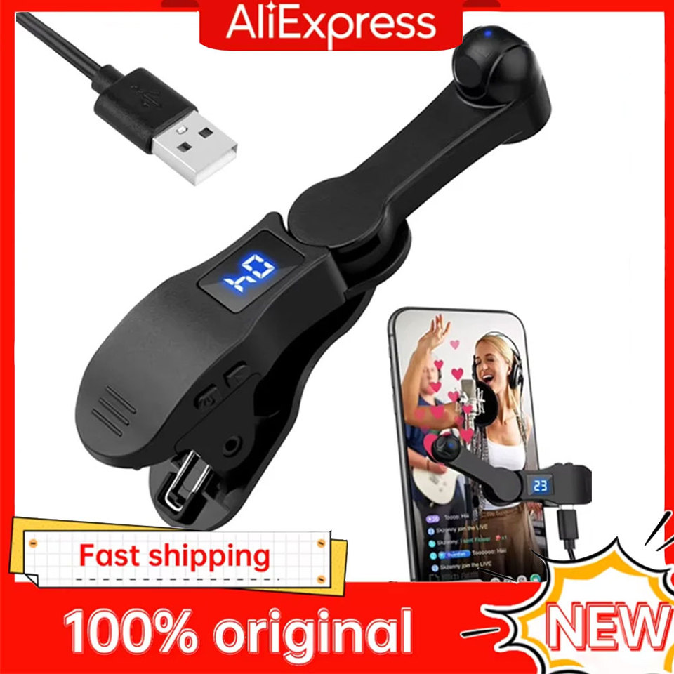 Auto Screen Clicker for Smart Phone Apps Video Live Streaming Gadget USB Simulator Smartphone Game Screen Touch Tripods Tapper