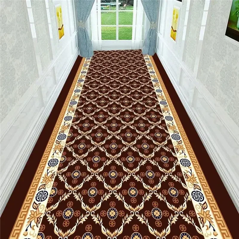 

Carpet Pastoral Path Print Bedroom Floor Area Rugs Corridor Stairs Entrance Floor Mat Home Doormat Living Room Rug