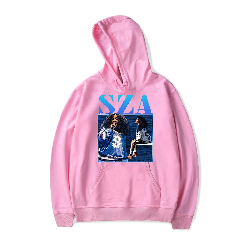 Moletom com capuz SZA masculino e feminino, cantora álbum SOS Merch, pulôveres de manga comprida, camisola Tour