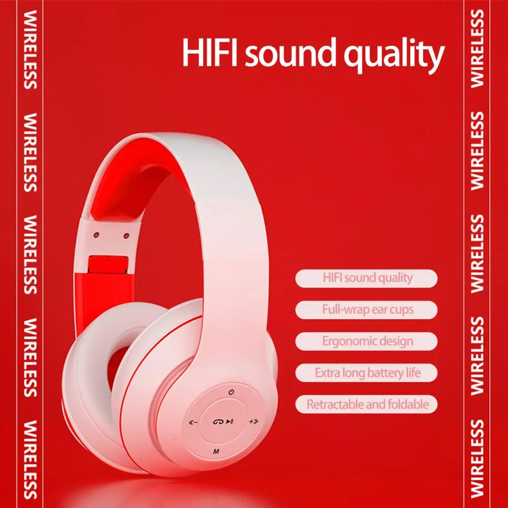 

1 Set Universal Bluetooth-compatible 5.1 Low Latency Clashing Color Lower Power Consumption Wireless Earphone Sports Supply