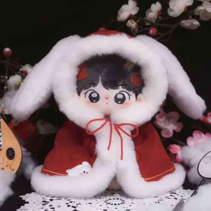 20cm cotton doll winter clothing cape winter doll clothing has no attributes 2