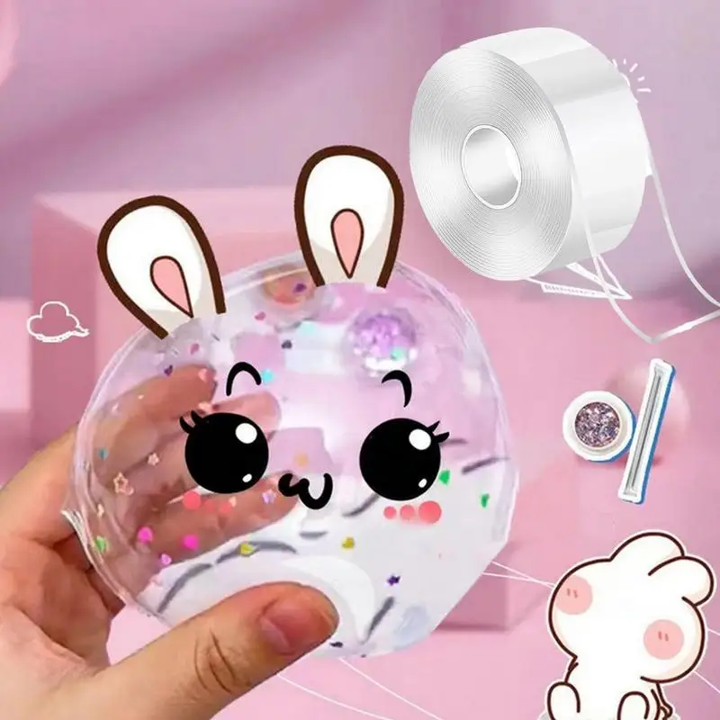 Multipurpose Nano Tape Blowable Bubble Tapes Kit Reusable Traceless High Sticky Clear Double-sided Adhesive For Home-appliance double sided adhesive tape,adhesive tape,double sided tape