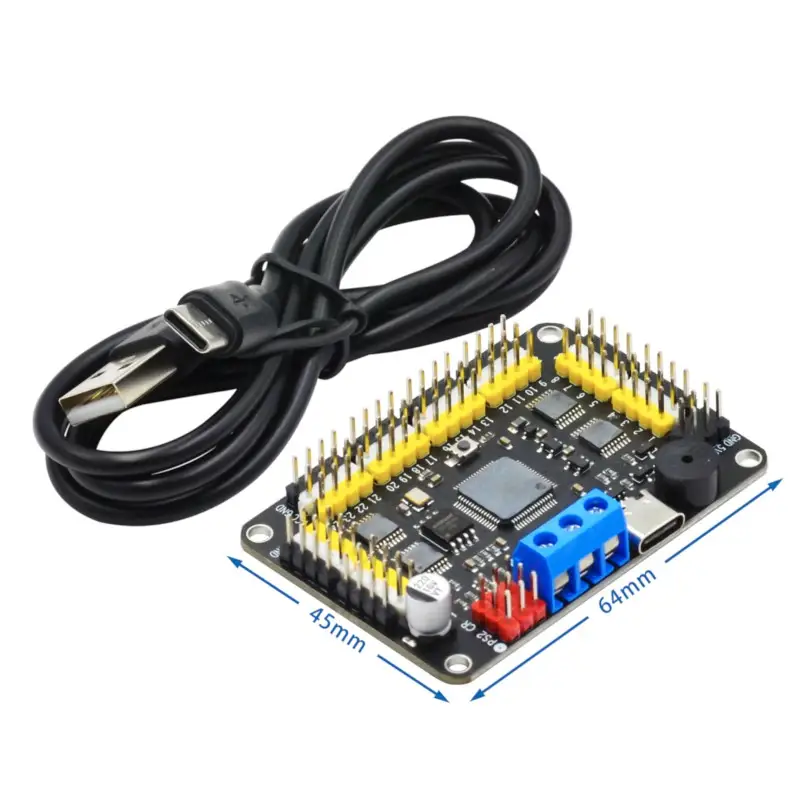 1PCS New Version 32 Channel Robot Servo Control Board Servo Motor Controller PS-2 Wireless Control USB/UART Connection Mode image 4