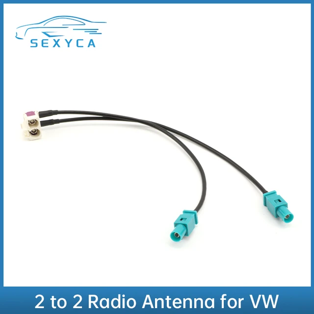  Antenna Adapter Fakra for VW RCD RNS 300 310 510 MFD2 MFD3 210  for Seat Skoda SKAA-51C : Electronics