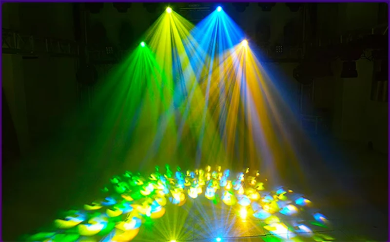 4 pieces Beam 380W moving head dj light rotation rainbow effect dmx 20R dj beam
