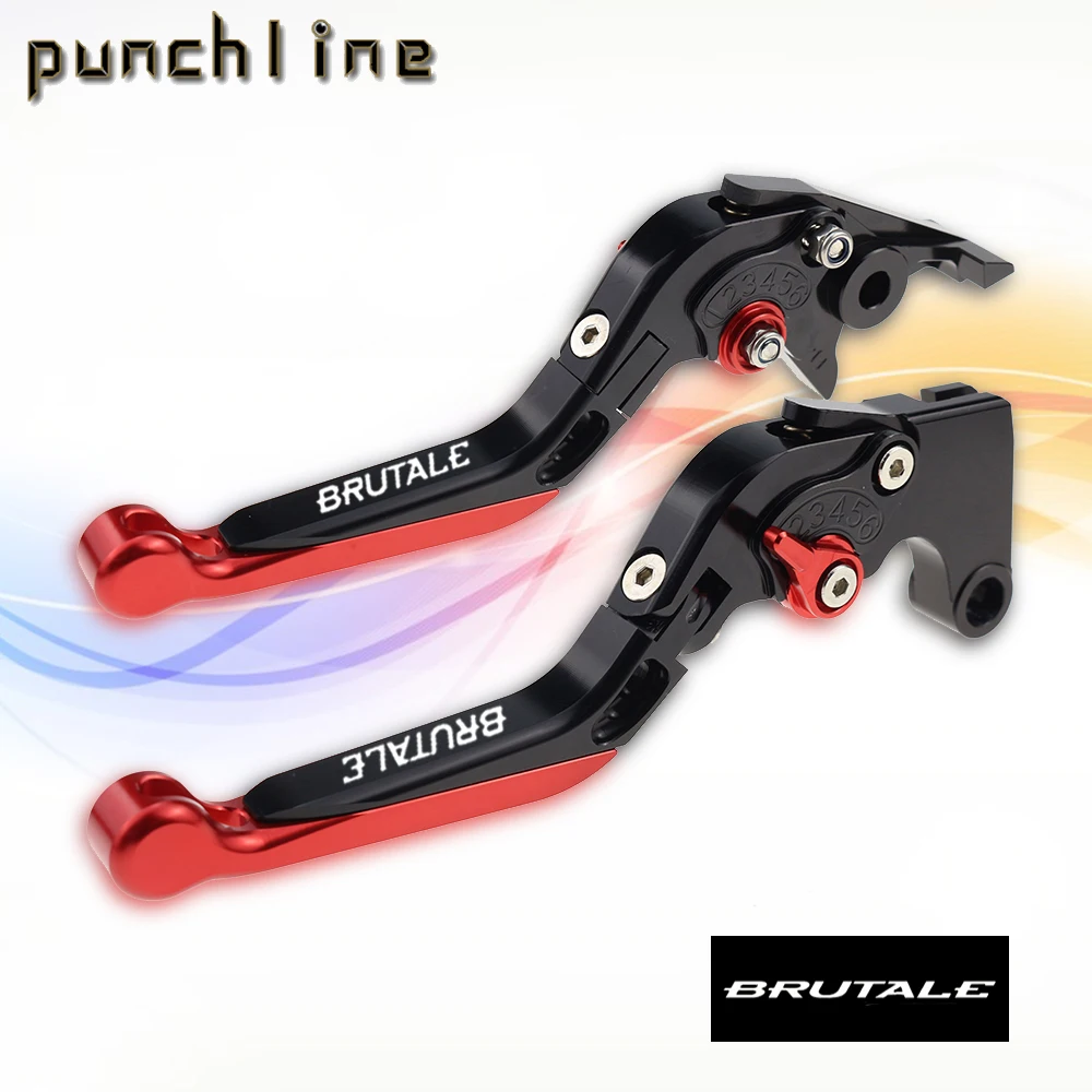 

Fit For Brutale 675 2014-2016 Brutale675 Motorcycle CNC Accessories Folding Extendable Brake Clutch Levers Handle Set