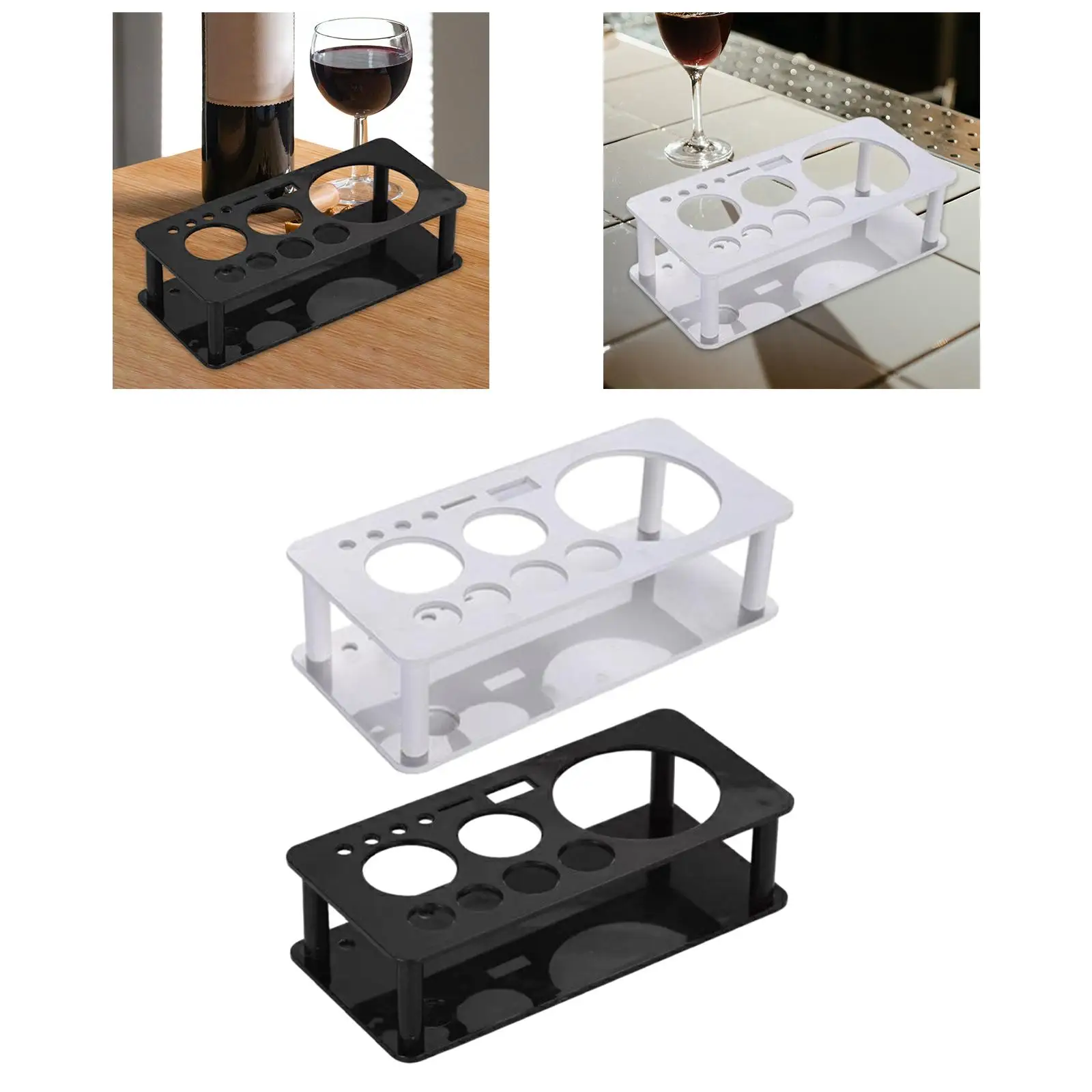 Bartender Tool Holder Professional Cocktail Shaker Stand Bartender Kits Stand Cocktail Bartending Tool Holder for Bar Home Rack