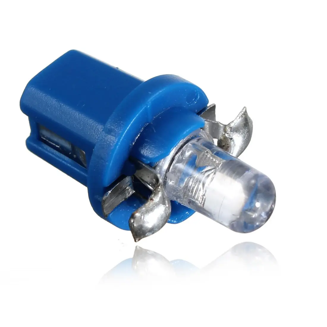 LED 전구 계량기 대시 B8-5D T5 램프, 거치대 블루 튜닝, 자동차 조명, 10x