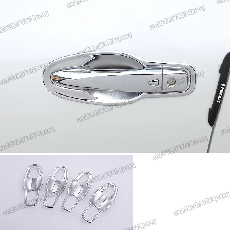 

Хромированные накладки на дверь автомобиля из АБС-пластика для renault koleos 2017, 2018, 2019, 2020, 2021, 2022, Samsung QM6, автоаксессуары, Стайлинг