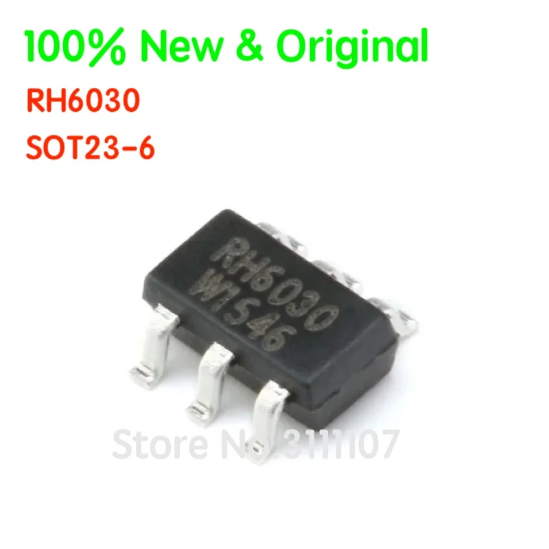 

10PCS/LOT RH6030 SOT23-6 Fusion Single Button Touch Button IC Chip 100% New & Original