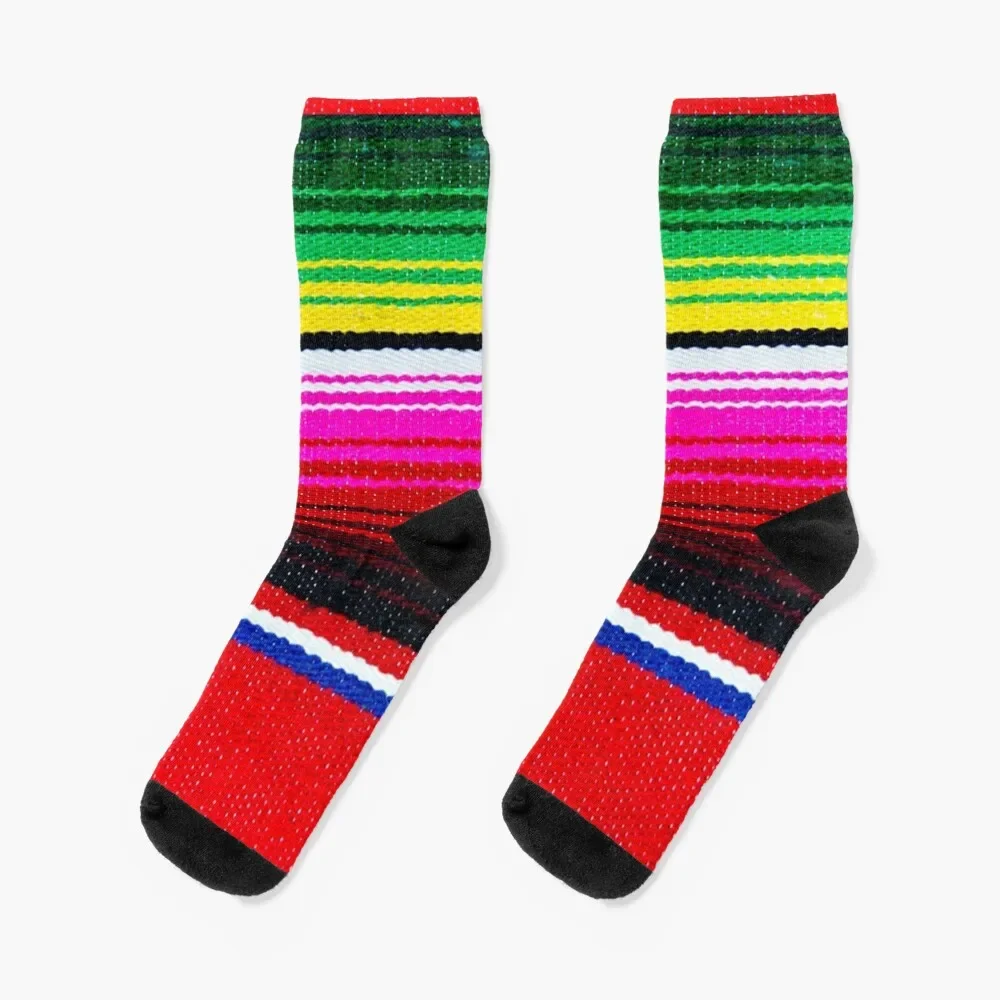 

Mexican Serape Socks Toe sports Antiskid soccer Mens Socks Women's