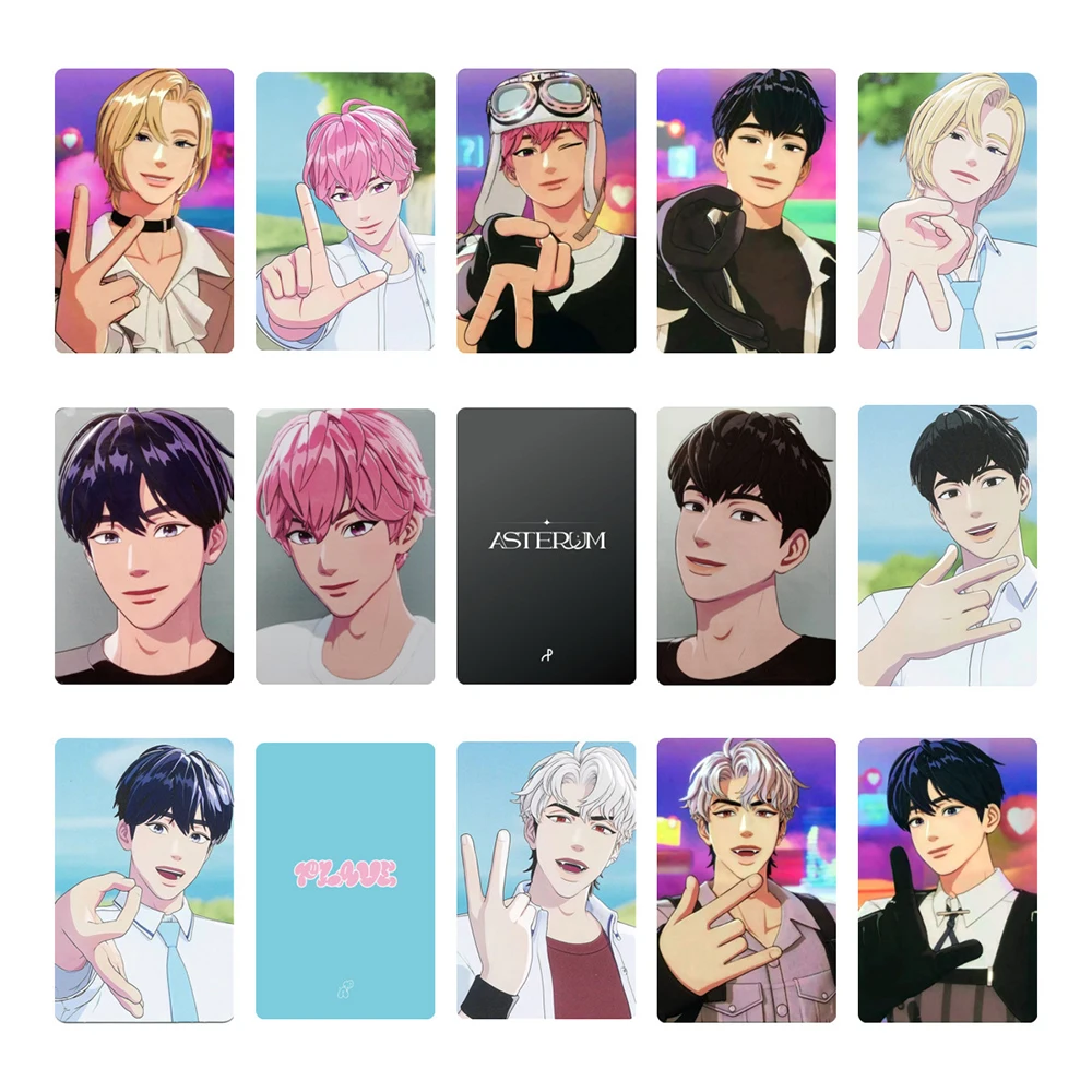 

5 шт./компл. KPOP PLAVE Asterum: 134-1 2-й мини-альбом, фотооткрытки, список BAMBY YEJUN EUNHO, ноя хамин, селфи, ломо-карты, коллекция поклонников