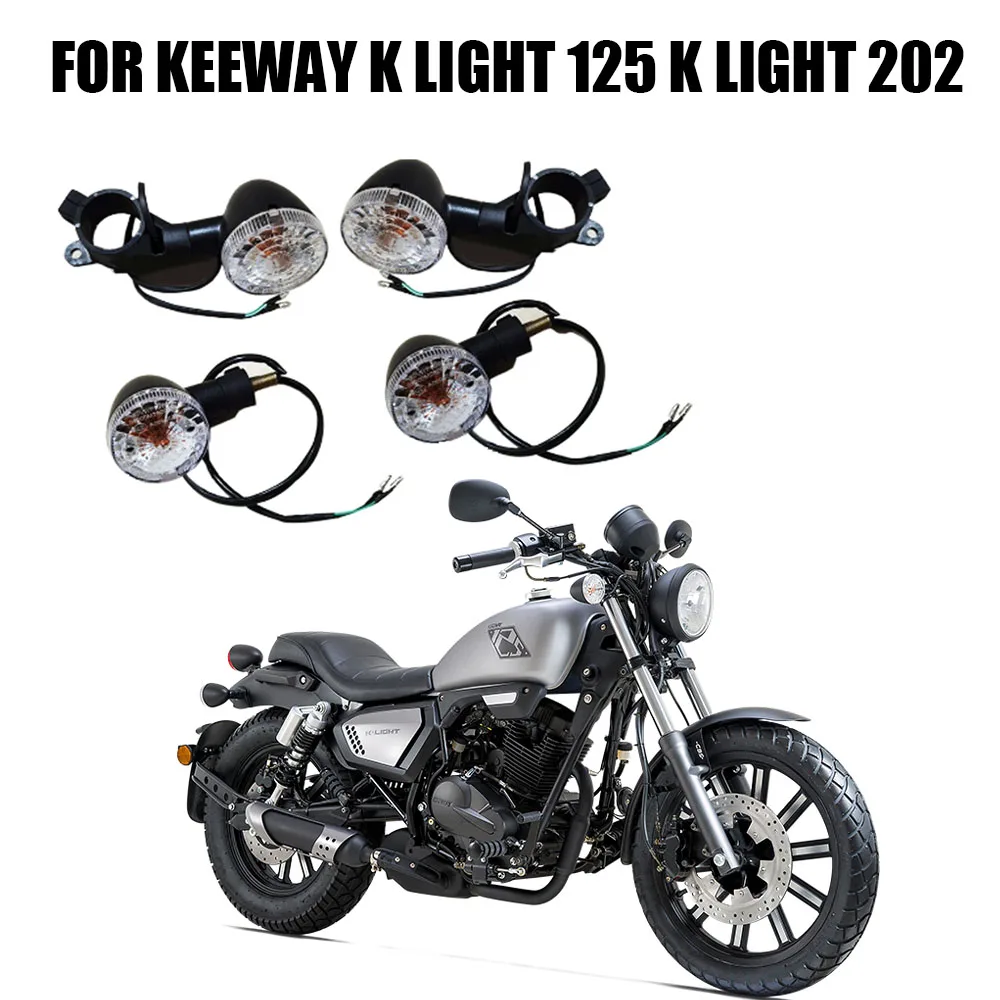 

Motorcycle Led Front Rear Turn Signals Accessories For Keeway K Light 125 K Light 202