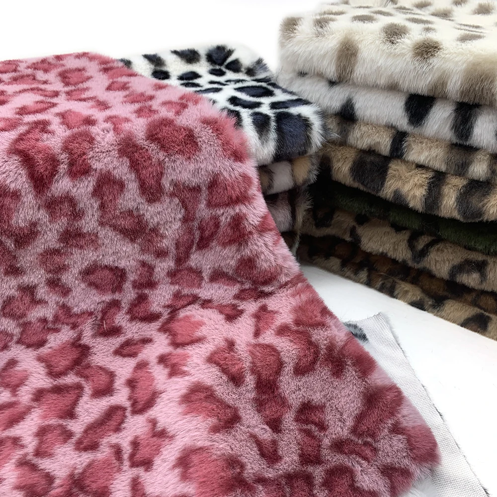 2023 New 19 Styles 25*45cm Leopard Artificial Fur Fabric For Handmade Craft Clothing Bag Hair Accessories DIY Quilting Materials
