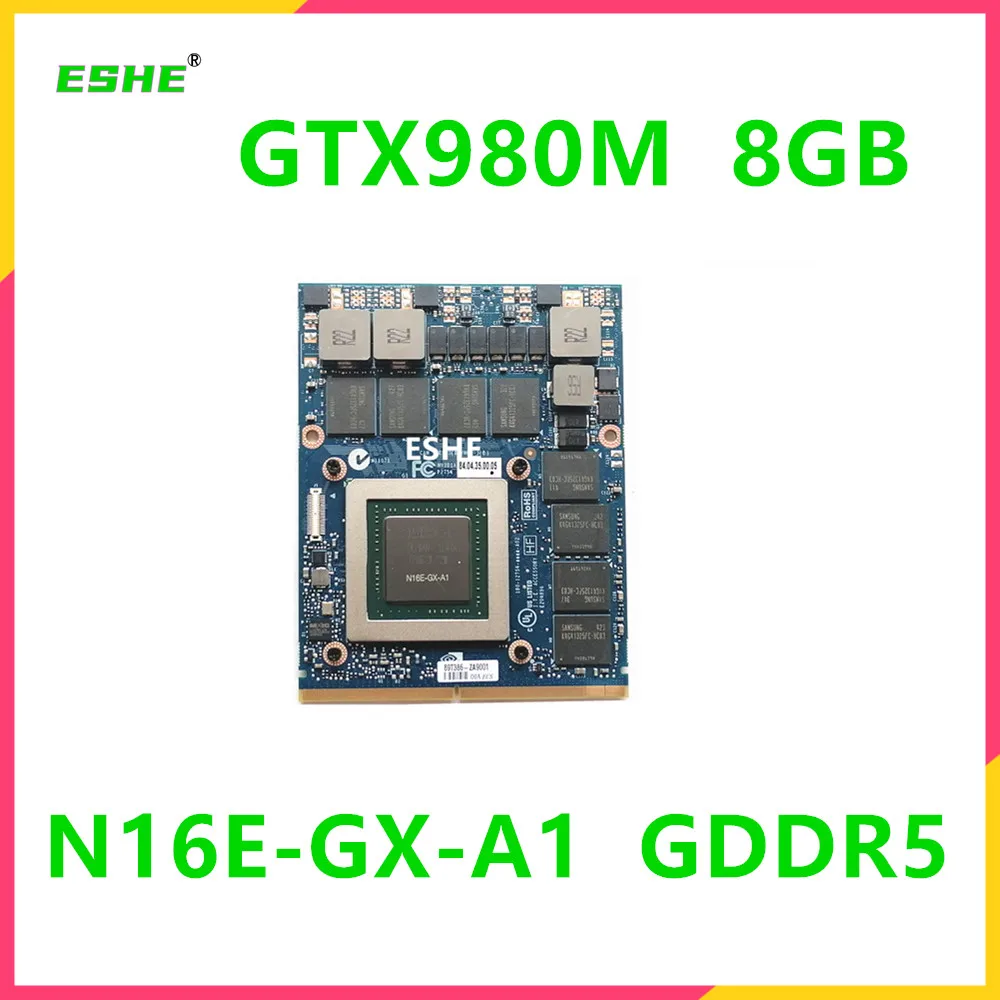 

Brand New GTX980M GTX 980M 8G GDDR5 N16E-GX-A1 Video Graphics Card GPU For Dell For MXMAlienware MSI HP Laptop 100% test work