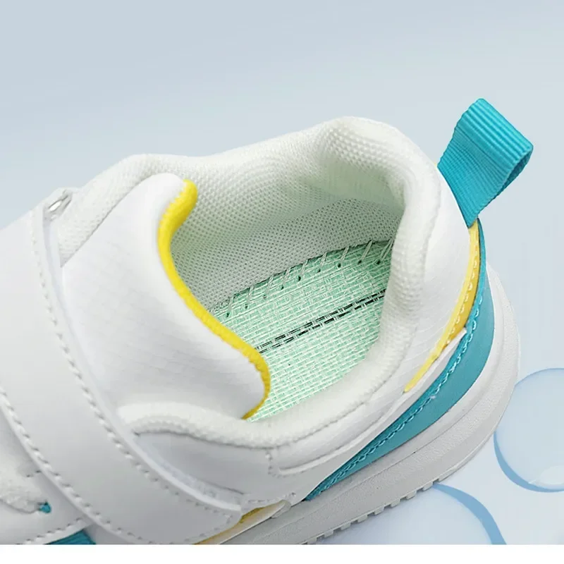 Kids Shoes Autumn Mesh Leather For Boys Girls