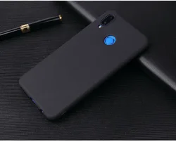 Vibrant Candy Color Soft Silicone Phone Case for Huawei P10 (Black)
