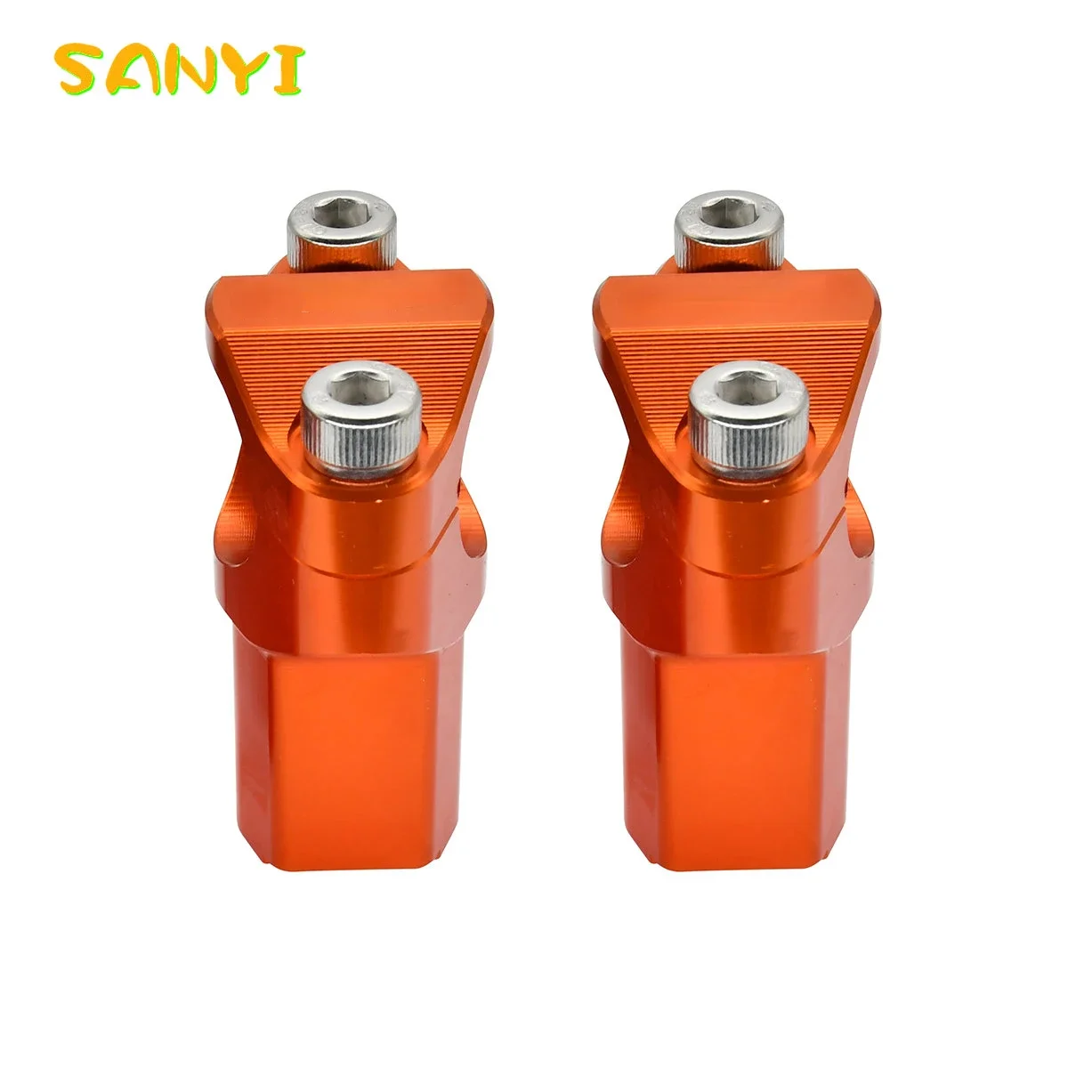 Premium CNC 55mm Motorcycle Handlebar Riser Clamp Mount