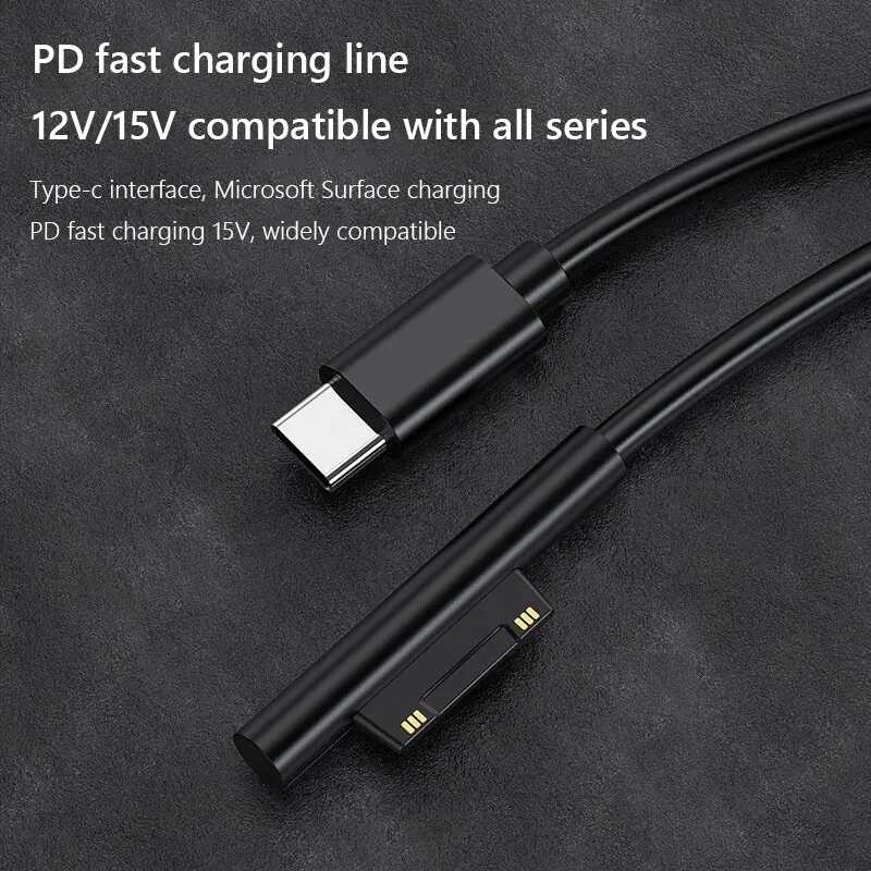65W 1.5m Type C Fast Charging Power Supply Adapter