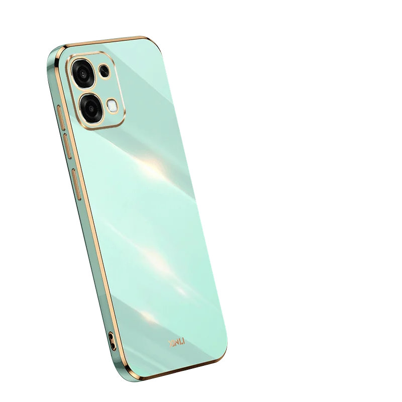Plating Silicone Bumper Shockproof Matte Phone Case