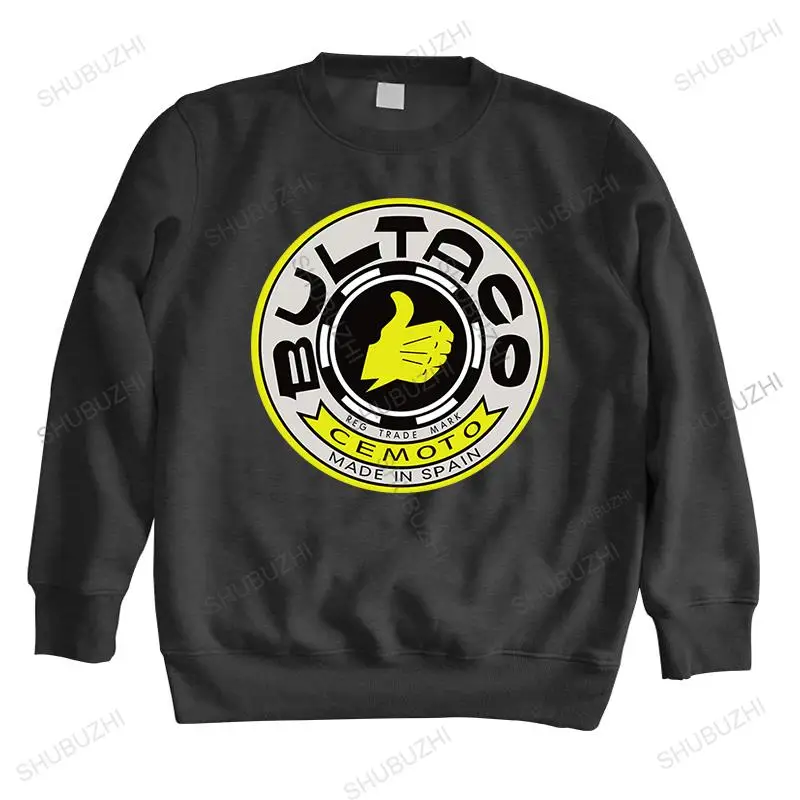 

new Bultaco Pursang sweasweater Men cotton long sleeve Printed sweasweater fashion Brand Plus Size brand winter hoodie for boys