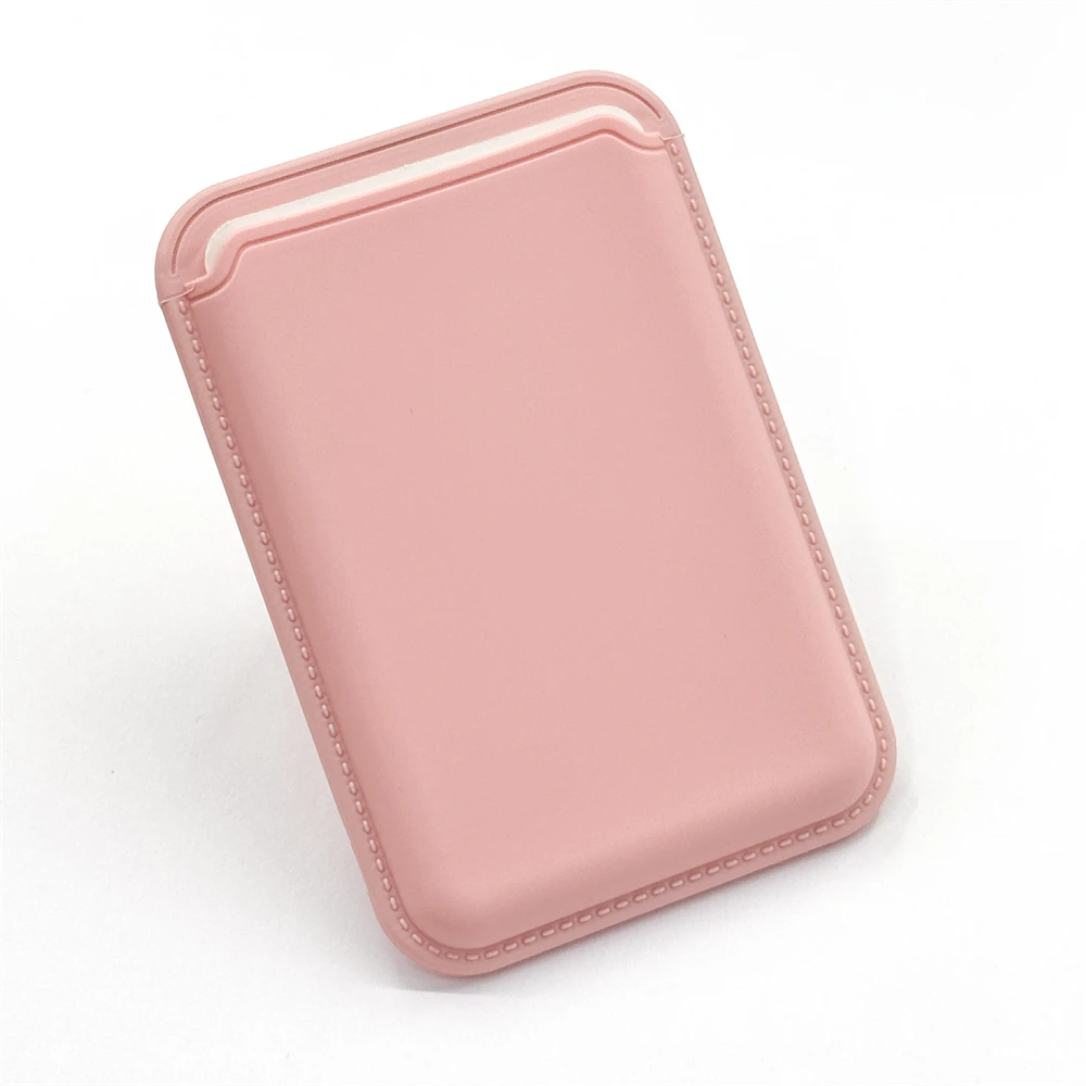 Enhanced Silicone Magnetic Wallet Card Holder - Universal Smartphone Accessory
