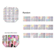 

PET 1 Set Attractive Visual Effect Decorative Nail Sticker Long Lasting Nail Sliders Lightweight for Lady