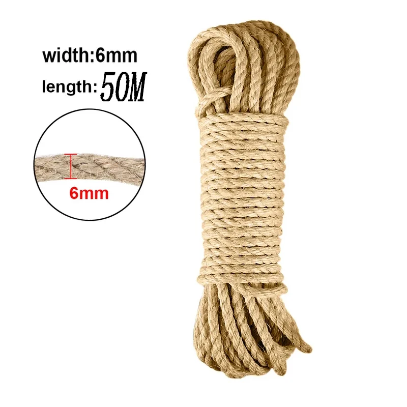 Natural Sisal Rope Cat Scratcher & Furniture Protector