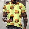 2024 Summer SpongeBob Tshirt Kids New Fashion Brand All-match Men Women T-shirt Cartoon Print Children's Harajuku Casual T-shirt 6