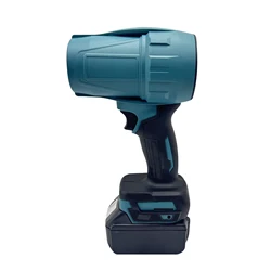 High-Power Handheld Electric Multifunctional Jet Fan and Car Washer (Brush Motor Blue)