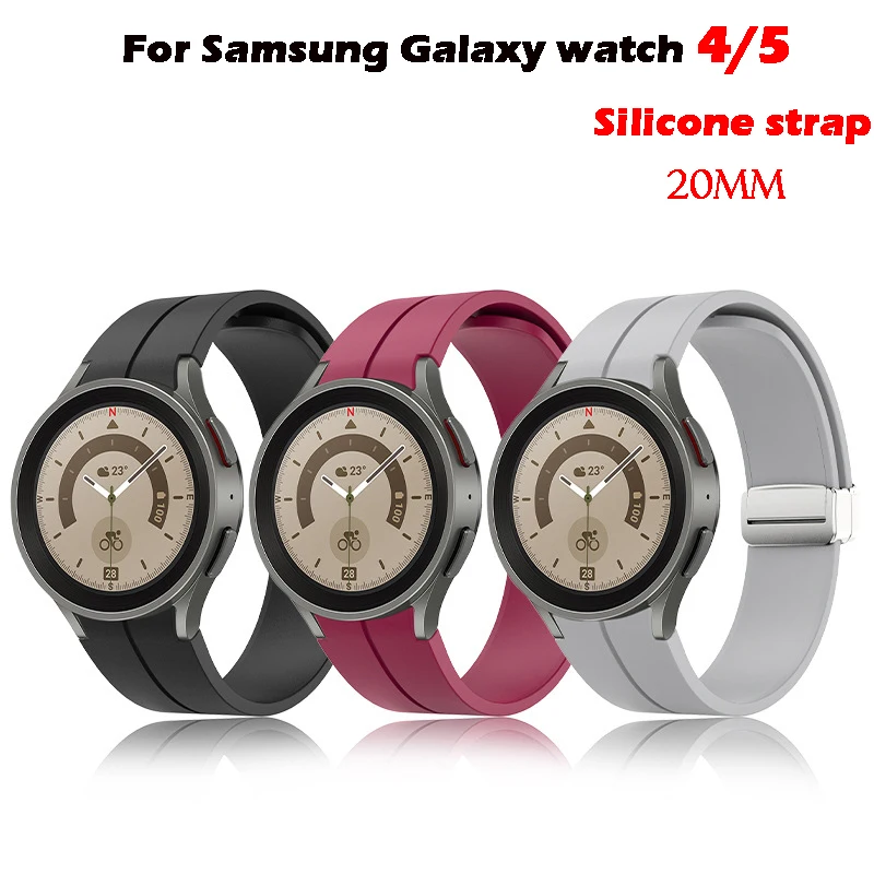 Uthai Per Samsung Watch5 Cinturino Per Orologio Sportivo Di Moda Samsung Watch5 Pro Orologio Pieghevole Deduzione Cinturino Per Orologio In Gel Di Sil