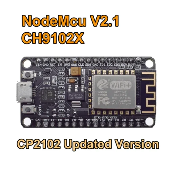 NodeMcu Lua WIFI IoT based ESP8266 CP2102 9102 CH340 Development Board ...