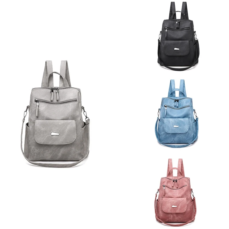 

Casual Backpack Women's Shoulder Bag Retro Travel Bag Travel Backpack School Teen Girl Backpack