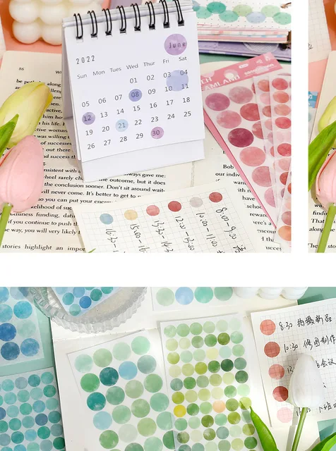 30 Pcs Washi Paper Sticker Set Santorini Scenery Vintage Stickers For  Scrapbooking Journaling Planners Calendar Diary