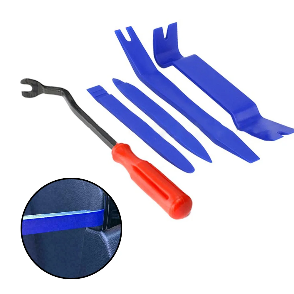 

5pcs/set Auto Door Clip Panel Trim Removal Tool Kit Set Navigation Dashboard Disassembly Tools Auto Repair Tools