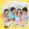 1-100pc Mini Rubber Ducks Set in Bulk with Sunglasses Float Squeak Tiny Ducks Rubber Duck Toy for Kids Party Birthday Supplies 6