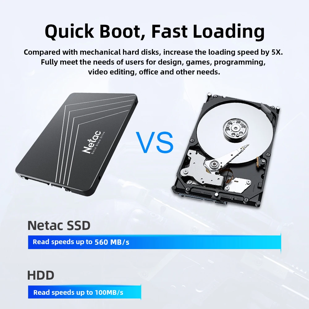 Netac SSD SATA 1tb 2tb 512gb 480gb 256gb ssd Hard Disk SATA3 HDD
