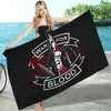 3D HD Printing Spartan Gladiator Logo Microfiber Beach Towel Absorbent Quick Dry Soft Yoga Resort Mountain Climbing Towel 5
