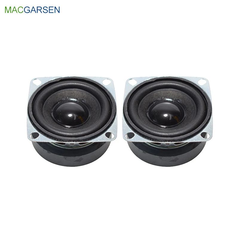 2 inch Full Range Speaker DIY Portable Bluetooth Audio Speakers Horn 4 Ohm 5W 10W for Pc Sound Box Loudspeaker Unit 53mm 2pcs