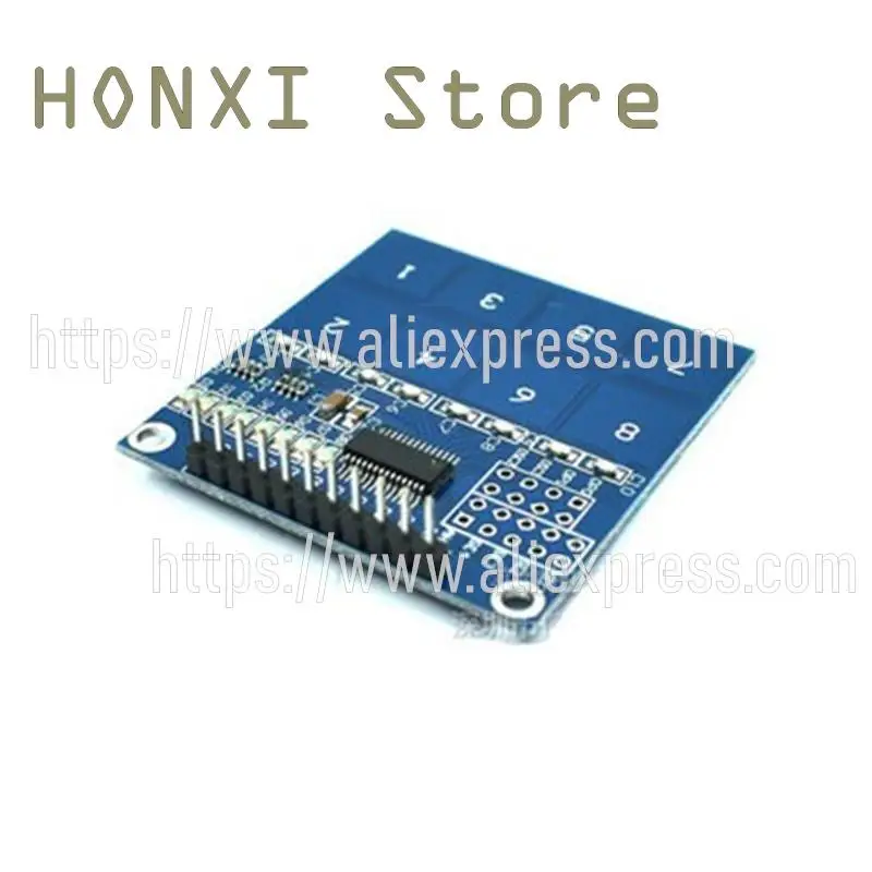 Рисунок 2 - TTP226 8-полосный емкостный сенсорный