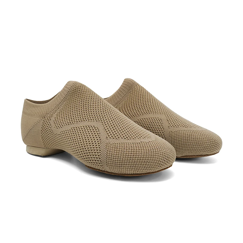 Dance Shoes Sansha Unisex Breathabe Jazz Flying Mesh Suede Split-sole Women Men Girls Modern JS901K