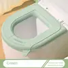 Toilet Mat Soft High Elastic Eva Bathroom Accessories Bathroom Warmer Seat Lid Cover Pad Washable Heads Bathroom Closestool Mat 3